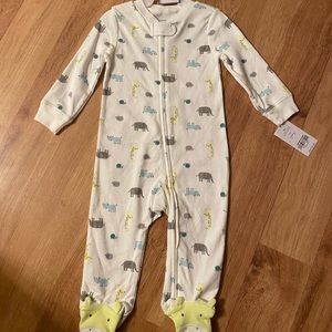 Carter’s 9 months animal themed sleeper